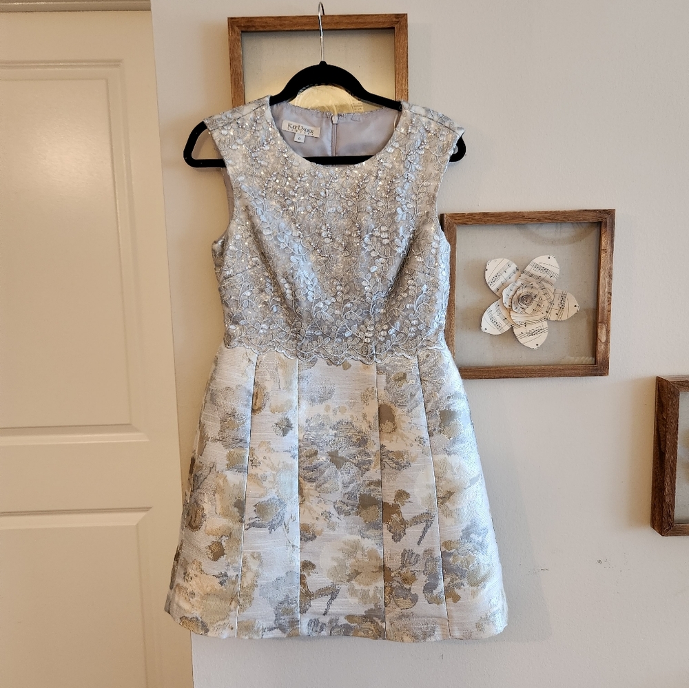 Kay Unger cocktail floral dress
